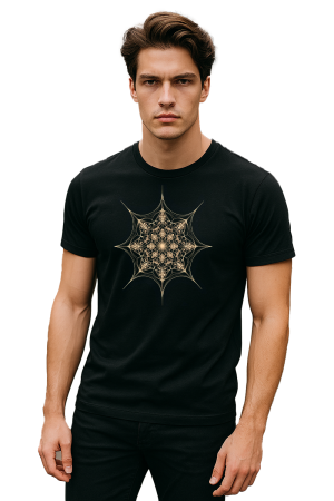 Camiseta Masculina Woor Fractal de Consciência