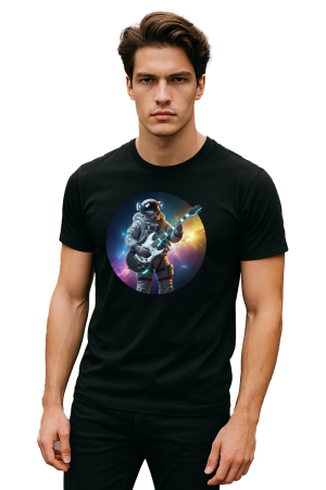 Camiseta Masculina Woor Músico Espacial